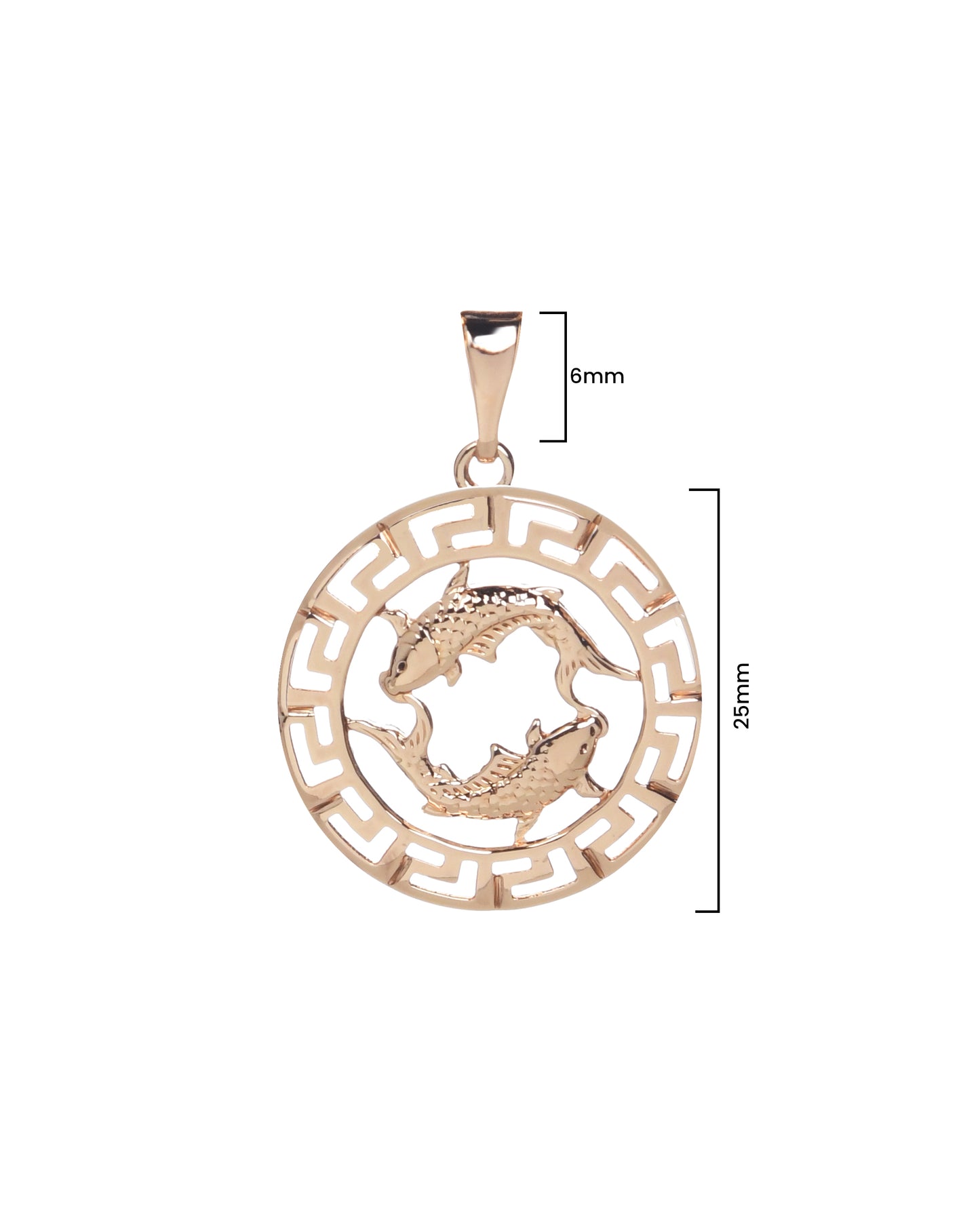 Pisces Zodiac Pendant | Symbol of Intuition & Creativity