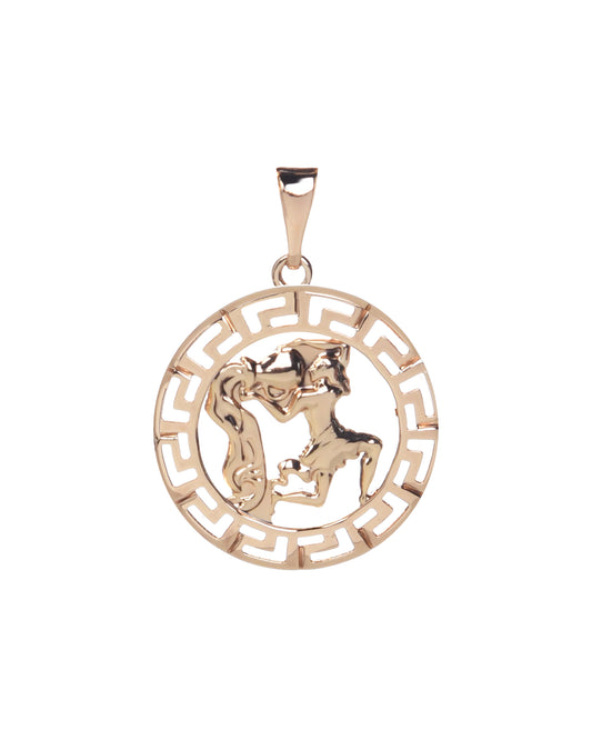 Aquarius Zodiac Pendant | Symbol of Innovation & Vision