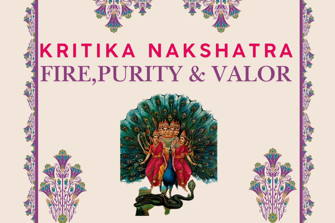 Krittika Nakshatra Story: Birth of Kartikeya, Fire Element & Divine Motherhood Explained