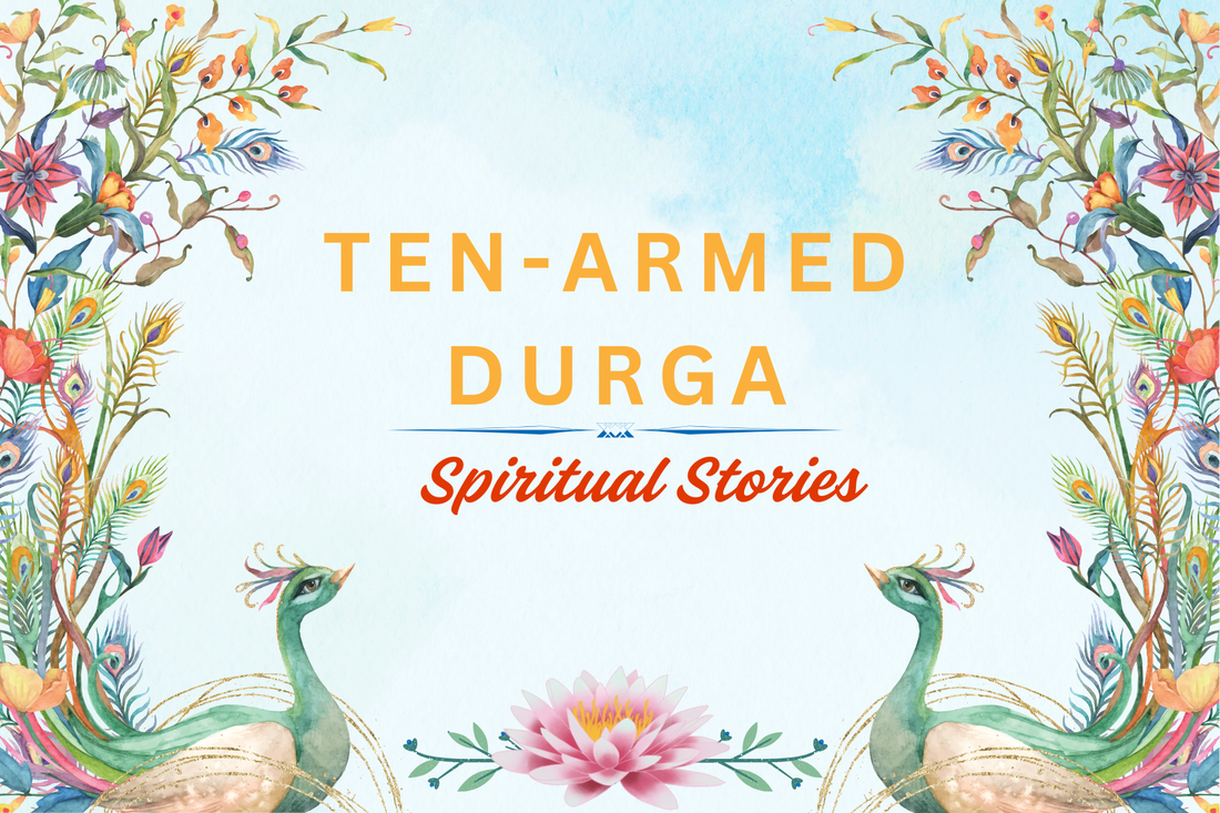 The Ten-Armed Durga: Meaning, Weapons & Divine Symbolism