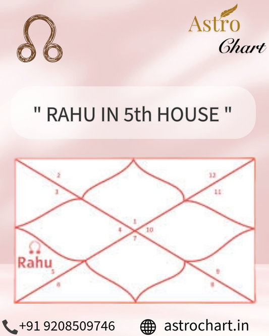 RAHU IN THE 5TH HOUSE
