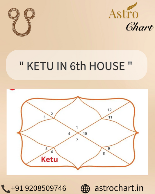 KETU IN THE 6TH HOUSE