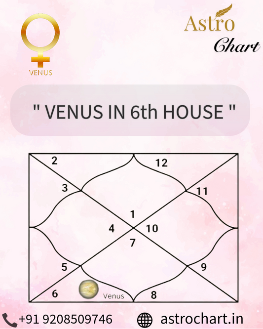 VENUS IN THE 6TH HOUSE