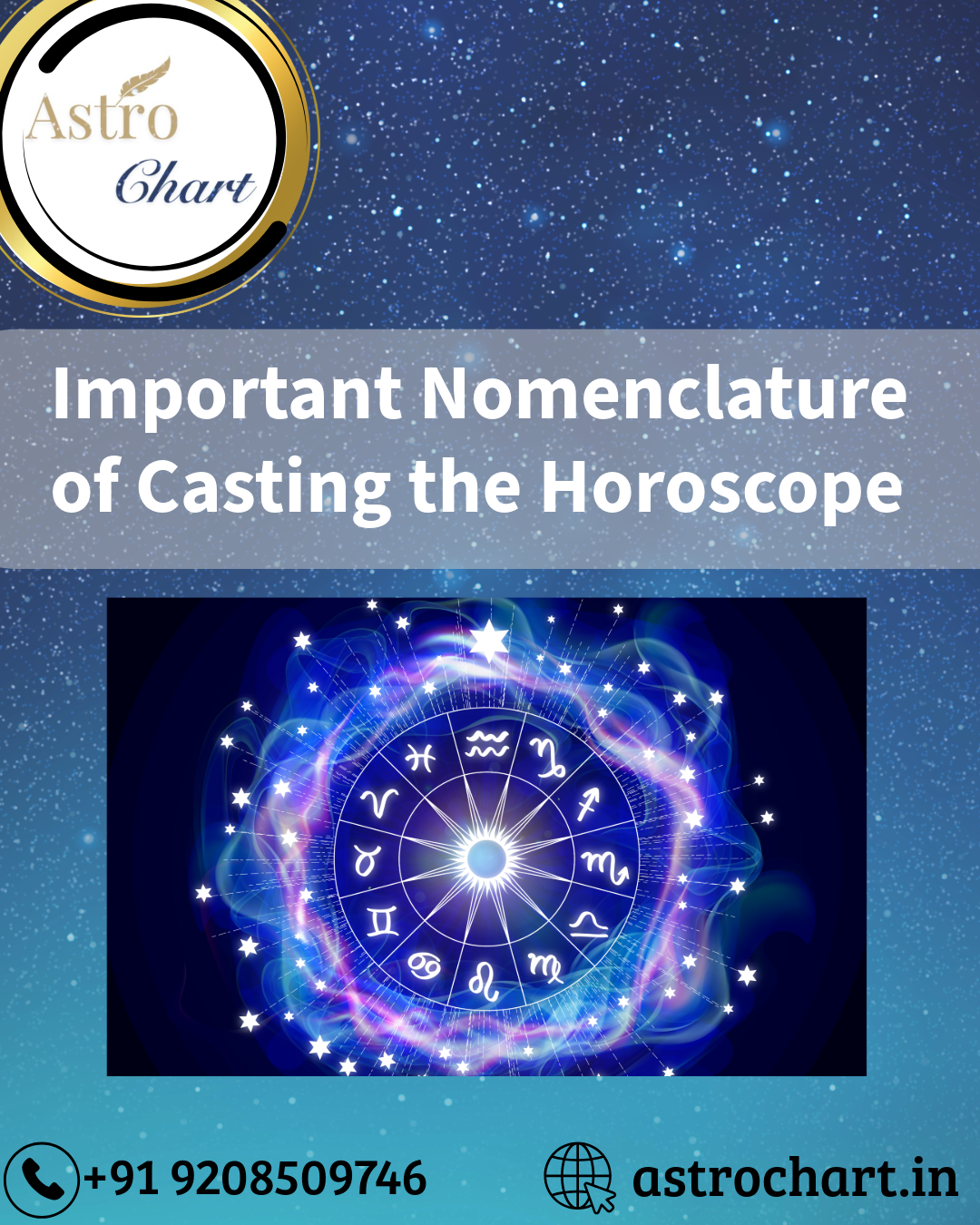Important Nomenclature of Casting the Horoscope