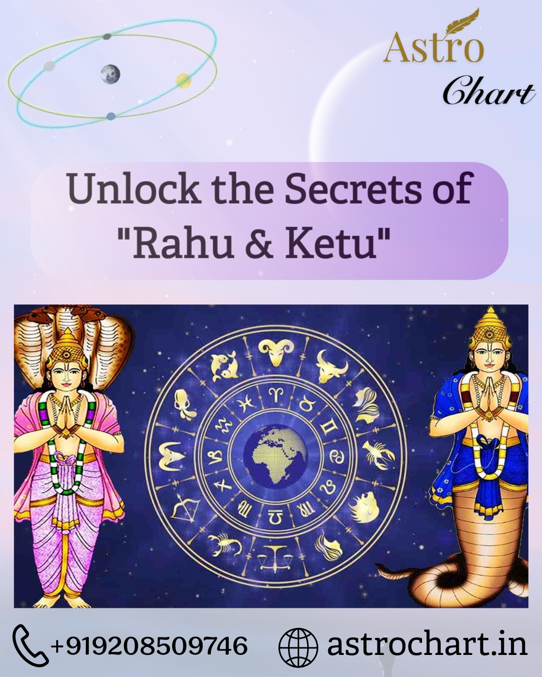 THE ROLE OF THE NODES - RAHU AND KETU IN K.P. ASTROLOGY