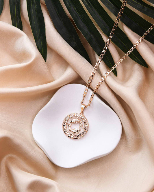 Pisces Zodiac Pendant | Symbol of Intuition & Creativity