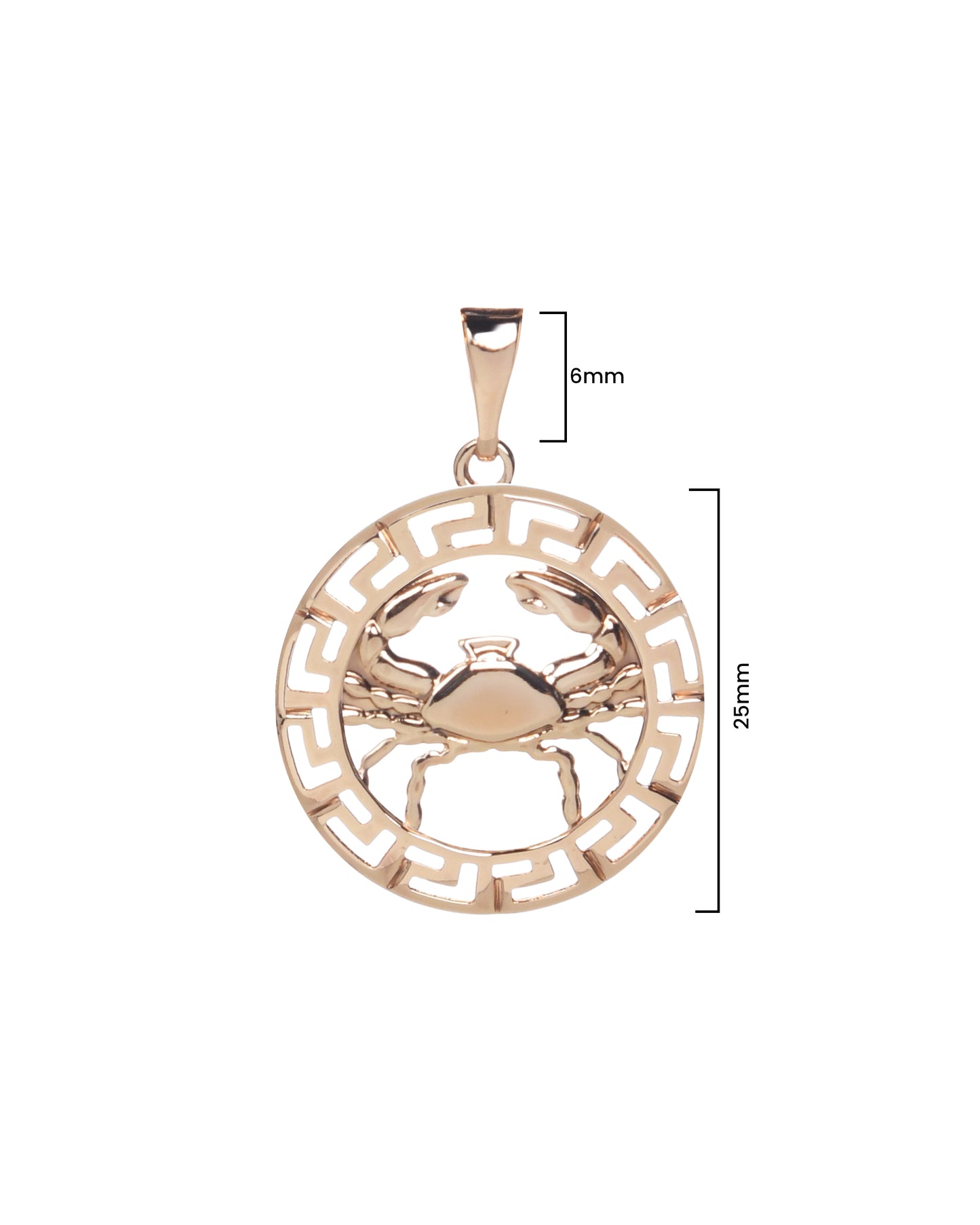 Cancer Zodiac Pendant | Symbol of Care & Intuition