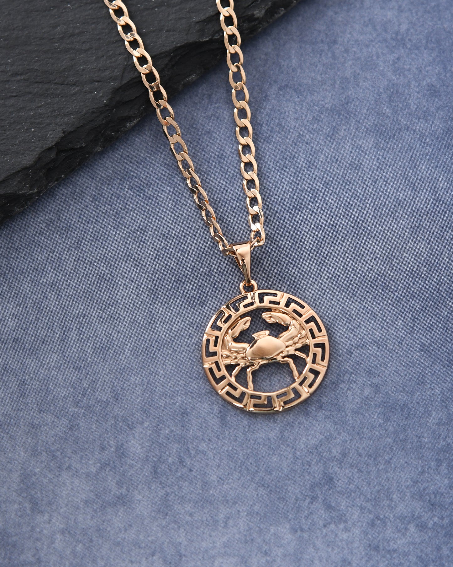 Cancer Zodiac Pendant | Symbol of Care & Intuition