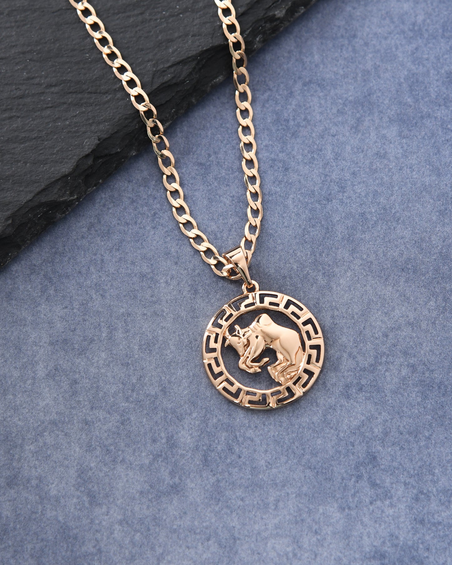 Taurus Zodiac Pendant | Symbol of Stability & Prosperity