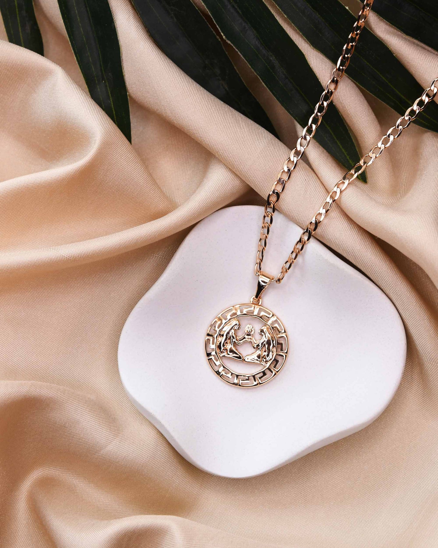 Gemini Zodiac Pendant | Symbol of Intelligence & Communication