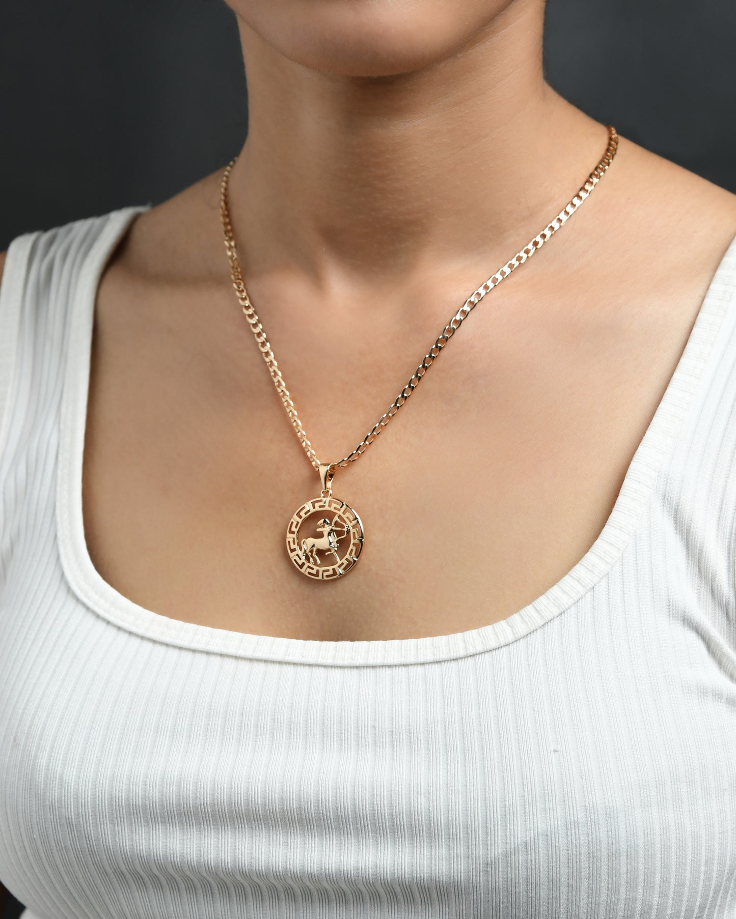 Sagittarius Zodiac Pendant | Symbol of Adventure & Wisdom