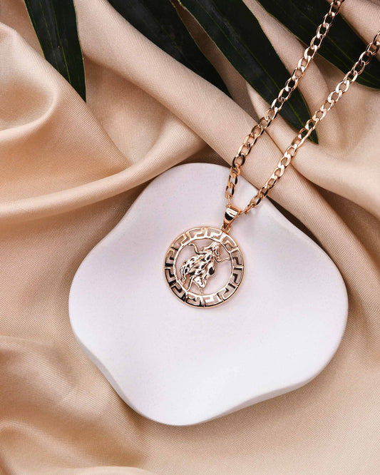 Virgo Zodiac Pendant | Symbol of Wisdom & Perfection
