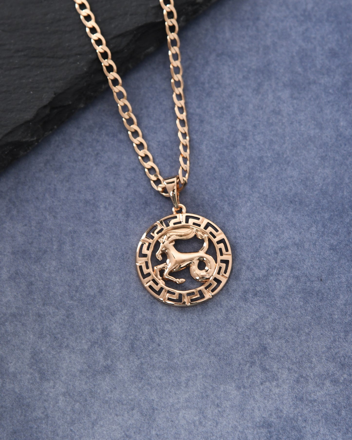 Capricorn Zodiac Pendant | Symbol of Discipline & Achievement