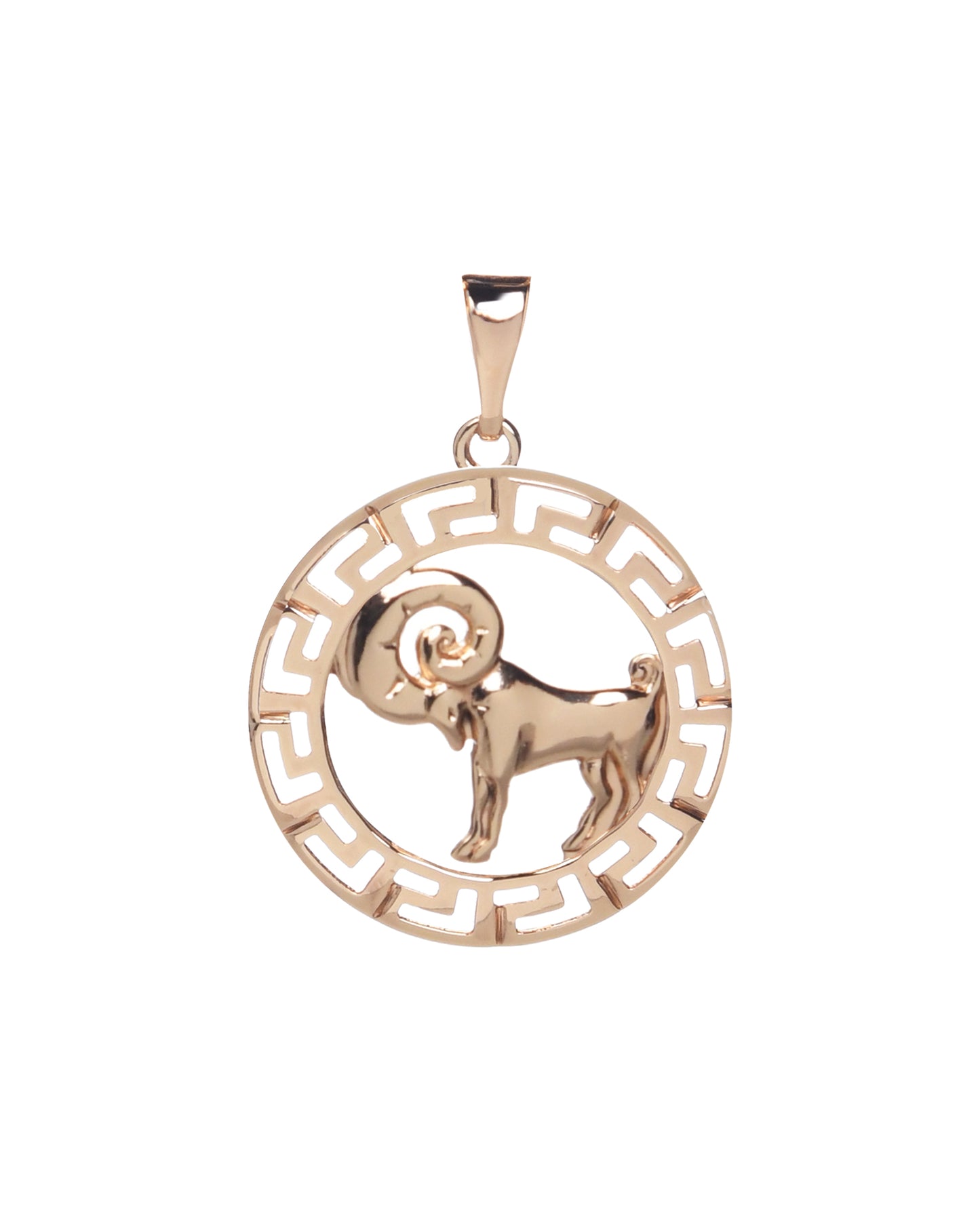 Aries Zodiac Pendant | Symbol of Courage & Leadership